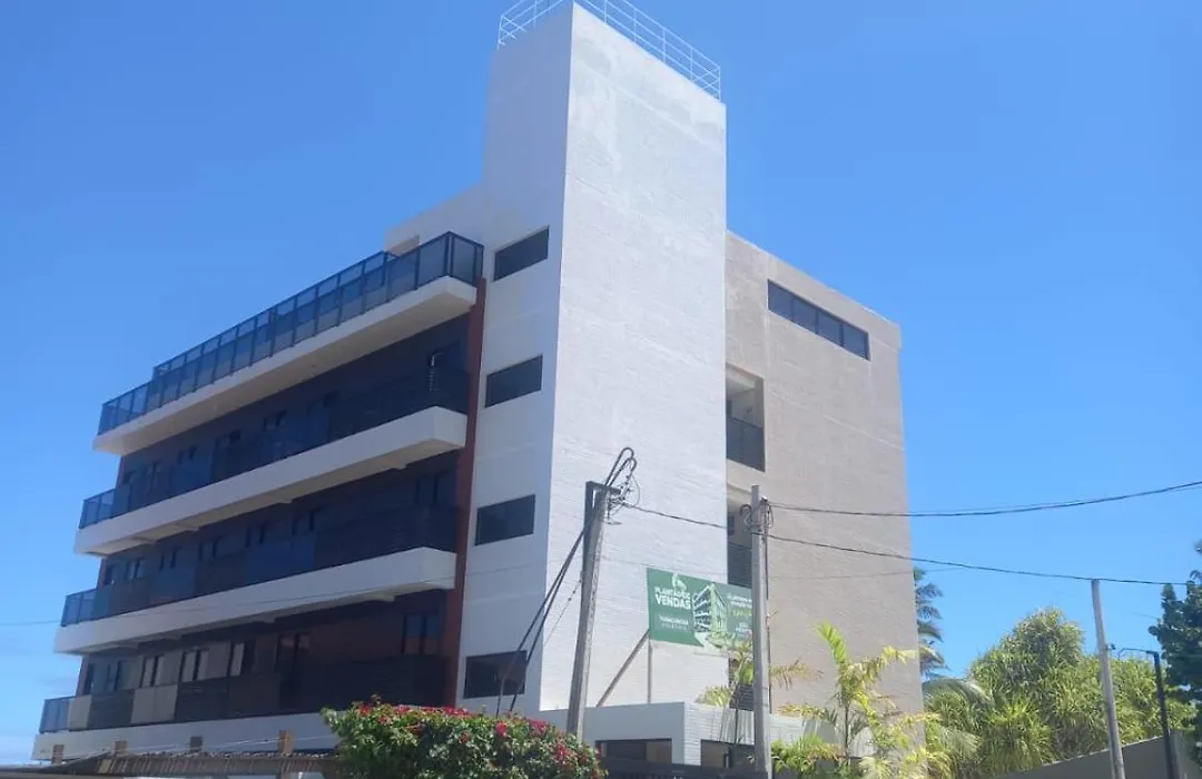 Flat Pé na areia nas piscinas Nat de Porto de Gal Yanaconcha 301-1